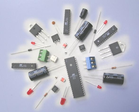 Assorted electronic components