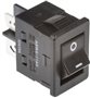 Omron A8WS-1162 Rectangular Black SPST Rocker Switch, On-Off, 16A 250Vac IP67