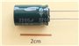 Samsung SSL Radial Electrolytic Capacitor 2200µF 10V 85°C (Pk of 2)