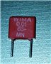 Wima Metalised Polyester Capacitor 0.01uF 63Vdc (Pk of 5)